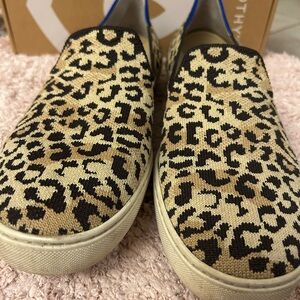 Rothy's Leopard Print Sneakers
